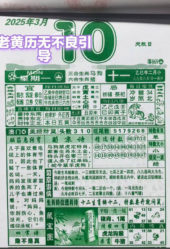 2025年3月10日，二月十一，星期一2025年3月10日，二月十一，星期一