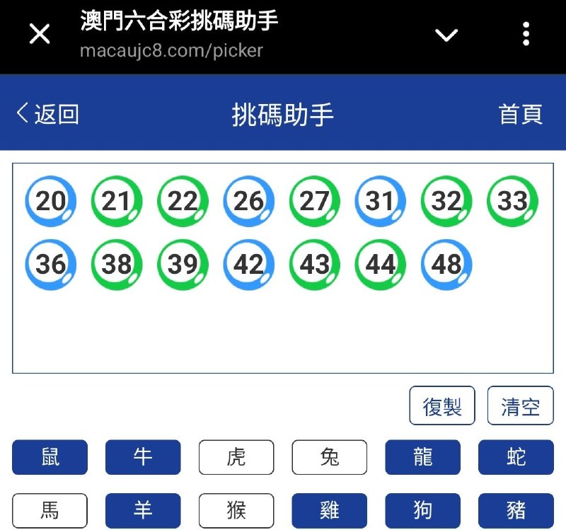 新澳: 205期☝️☝️15个特别号码(跟反自由，仅供参考)