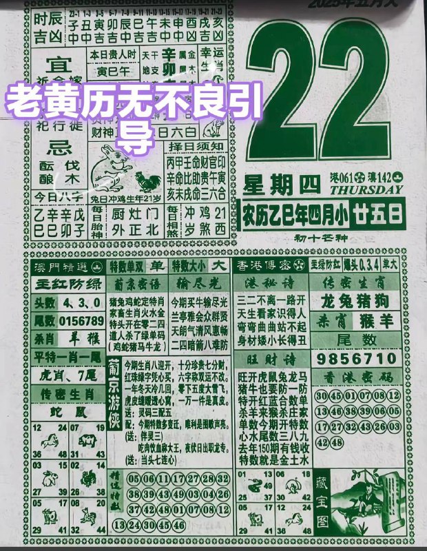 2025年5月22日，四月甘五，星期4️⃣2025年5月22日，四月甘五，星期4️⃣