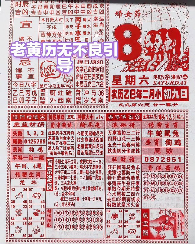 2025年3月8日，二月初九，星期六2025年3月8日，二月初九，星期六