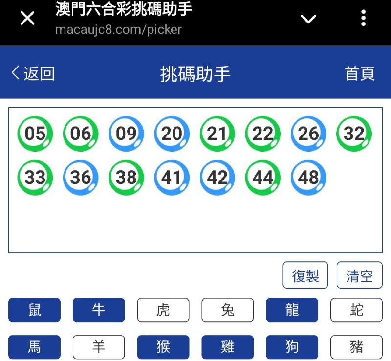 新澳: 036期☝️☝️15个特别号码(跟反自由，仅供参考)