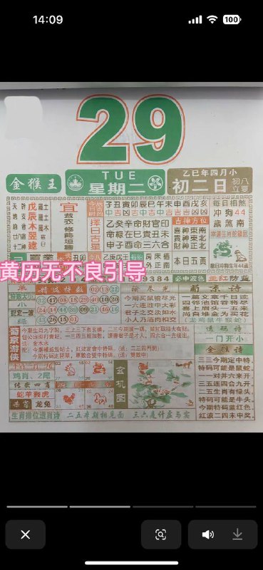 2025年4月29日，四月初二，星期2️⃣2025年4月29日，四月初二，星期2️⃣
